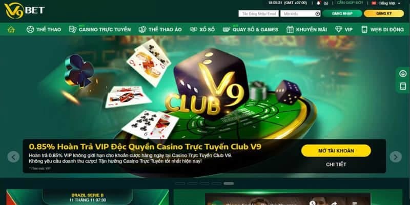 Quy trình tải app từ nền tảng chính thông của V9bet